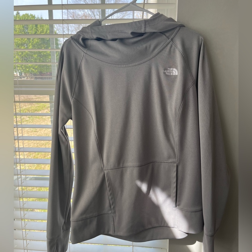 The North Face hoodie.